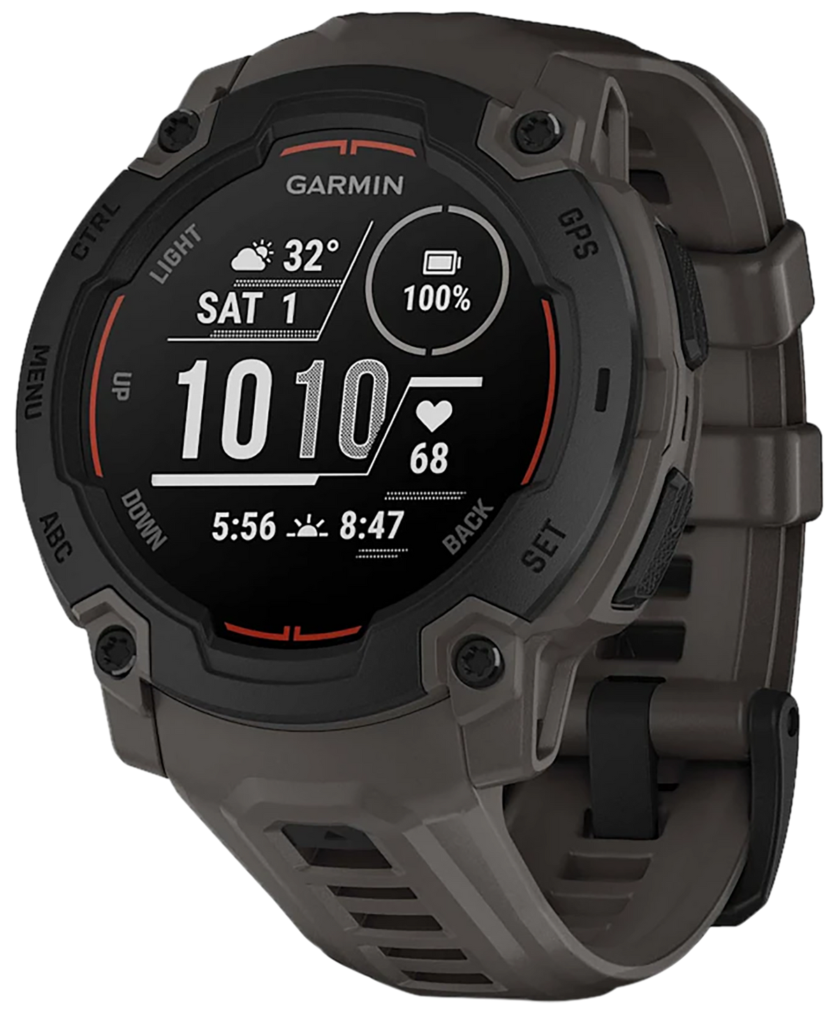 Garmin Instinct E 45mm GPS Smartwatch - Black/Charcoal — view 2