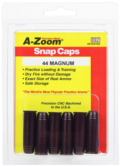 A-Zoom 16120 Revolver Snap Caps 44 Rem Mag 6-Pack — view 2