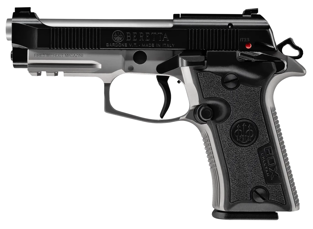 Beretta 80X Cheetah Micro-Compact 380 ACP 3.90" 13+1 Semi-Auto Pistol - Gray Aluminum Frame — view 2