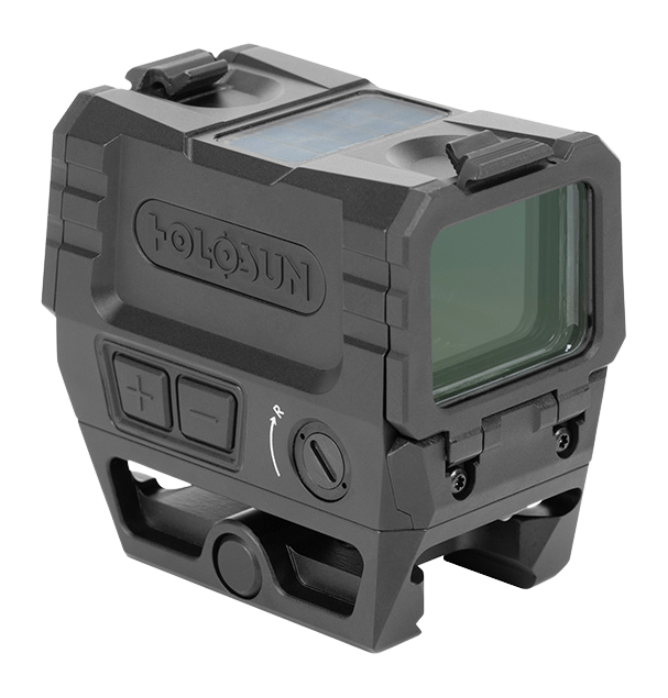 Holosun AEMS-EVO-GR 1x 2 MOA Green Dot/65 MOA Circle Multi-Reticle Enclosed Sight - Black Anodized — view 2