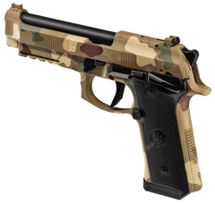 Beretta 92XI SAO 9mm Luger 4.7" 18+1 Semi-Auto Pistol - Frog Skin — view 2