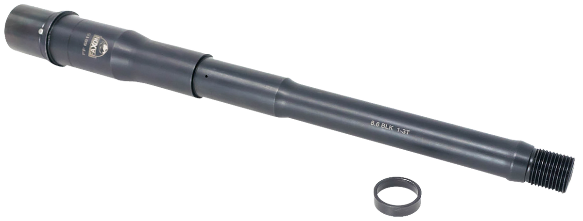 Faxon Firearms Big Gunner Duty 8.6 Blackout 12" 1:3 Twist 4150 Steel AR-10 Barrel - Black Oxide — view 2