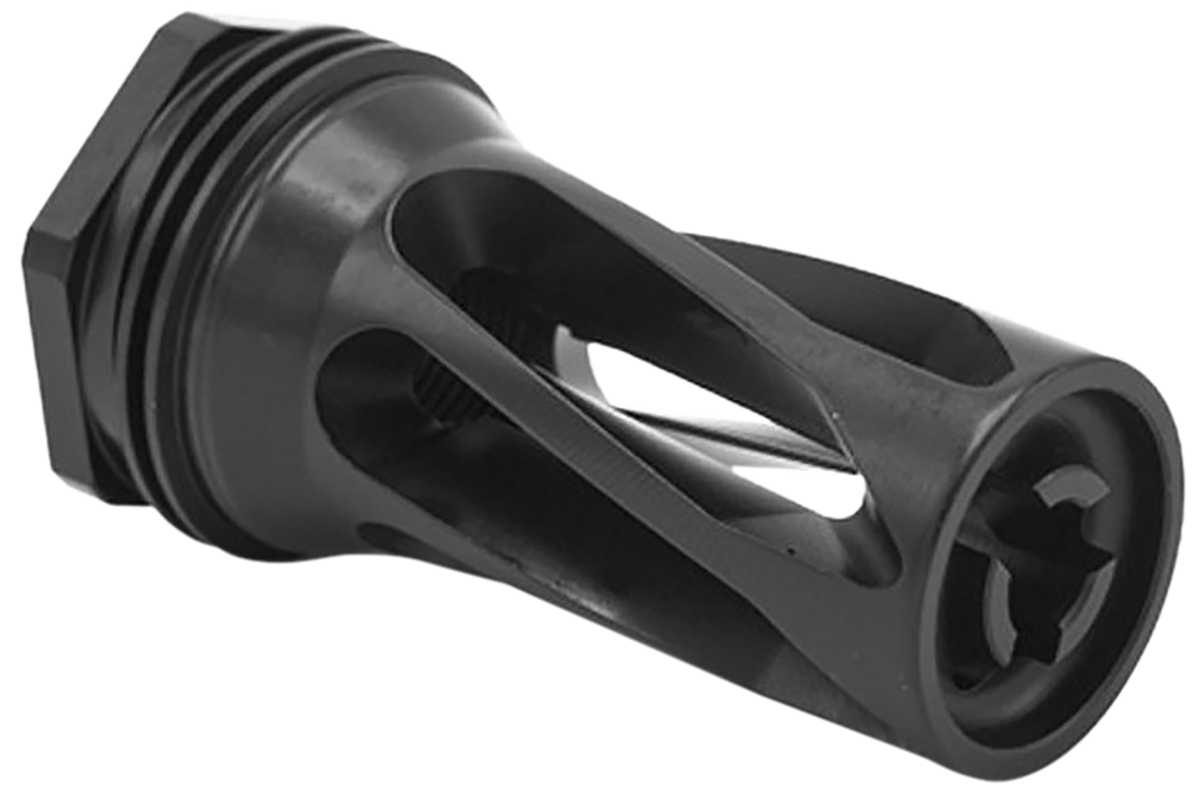 Huxwrx 3098 Flash Hider-QD 6mm 5/8x24 Black — view 2
