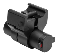 NcStar ACPRLS Compact Red Laser w/ Weaver Mount - Black Anodized — view 2
