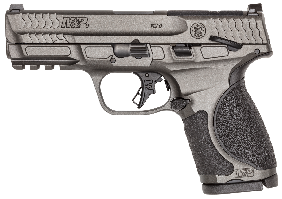Smith & Wesson M&P9 M2.0 Metal Compact 9mm Luger 4" 10+1 Semi-Auto Pistol - Thumb Safety — view 2