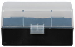 Berry's 79462 405 Ammo Box 223 Rem, 5.56x45mm NATO 50rd Clear Lid w/Black Bottom — view 2