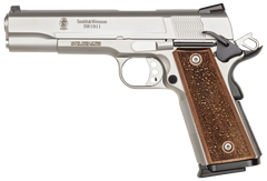 Smith & Wesson 1911 Performance Center Pro Full Size 9mm Luger 5" 10+1 Semi-Auto Pistol - Matte Silver — view 2