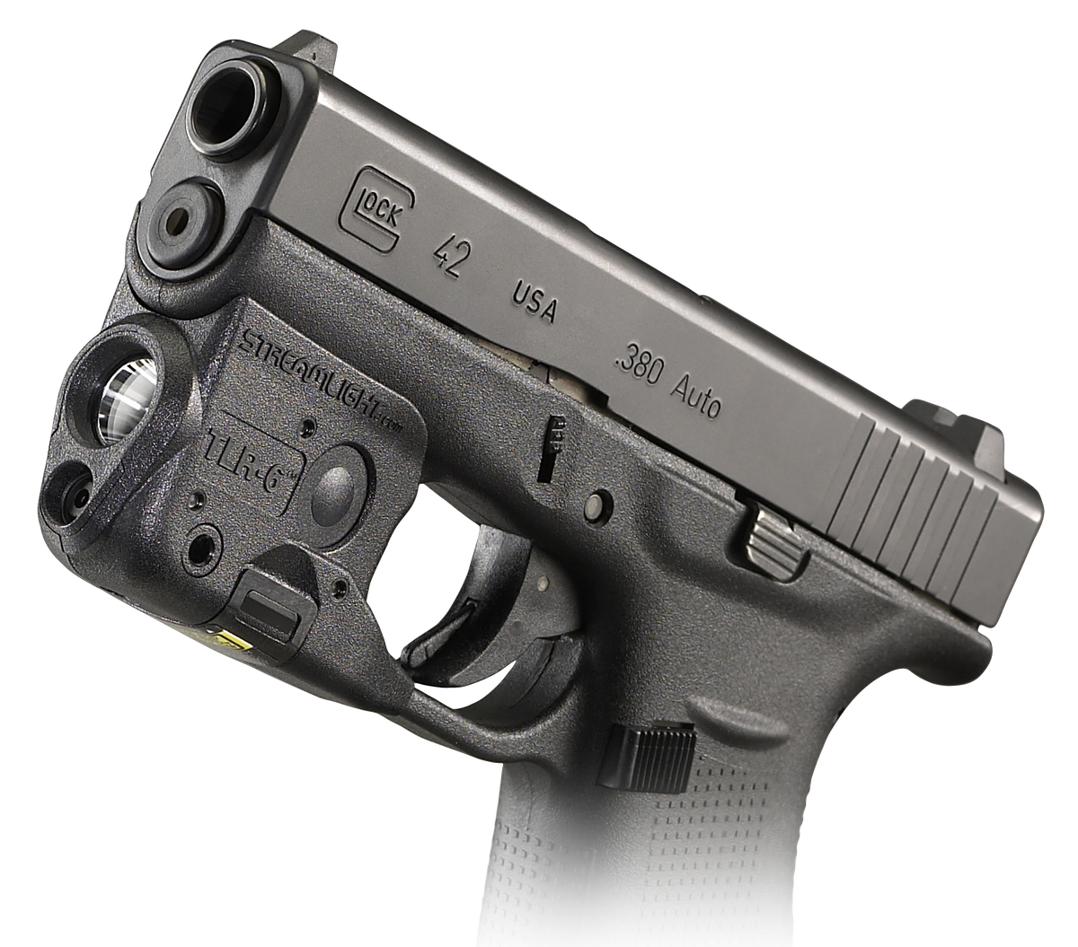 Streamlight 69270 TLR-6 100 Lumens White LED/Red Laser Weapon Light - Black - Glock 42/43/43X/48 — view 2