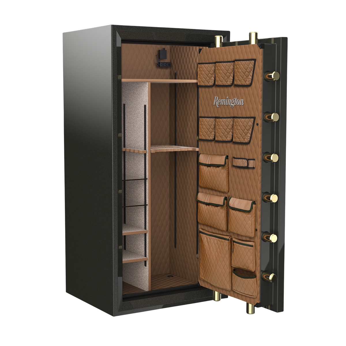 Sports Afield STS 30+6+1 Fireproof Gun Safe Sage Green Metallic Gloss - 120 Min @ 1800F — view 2