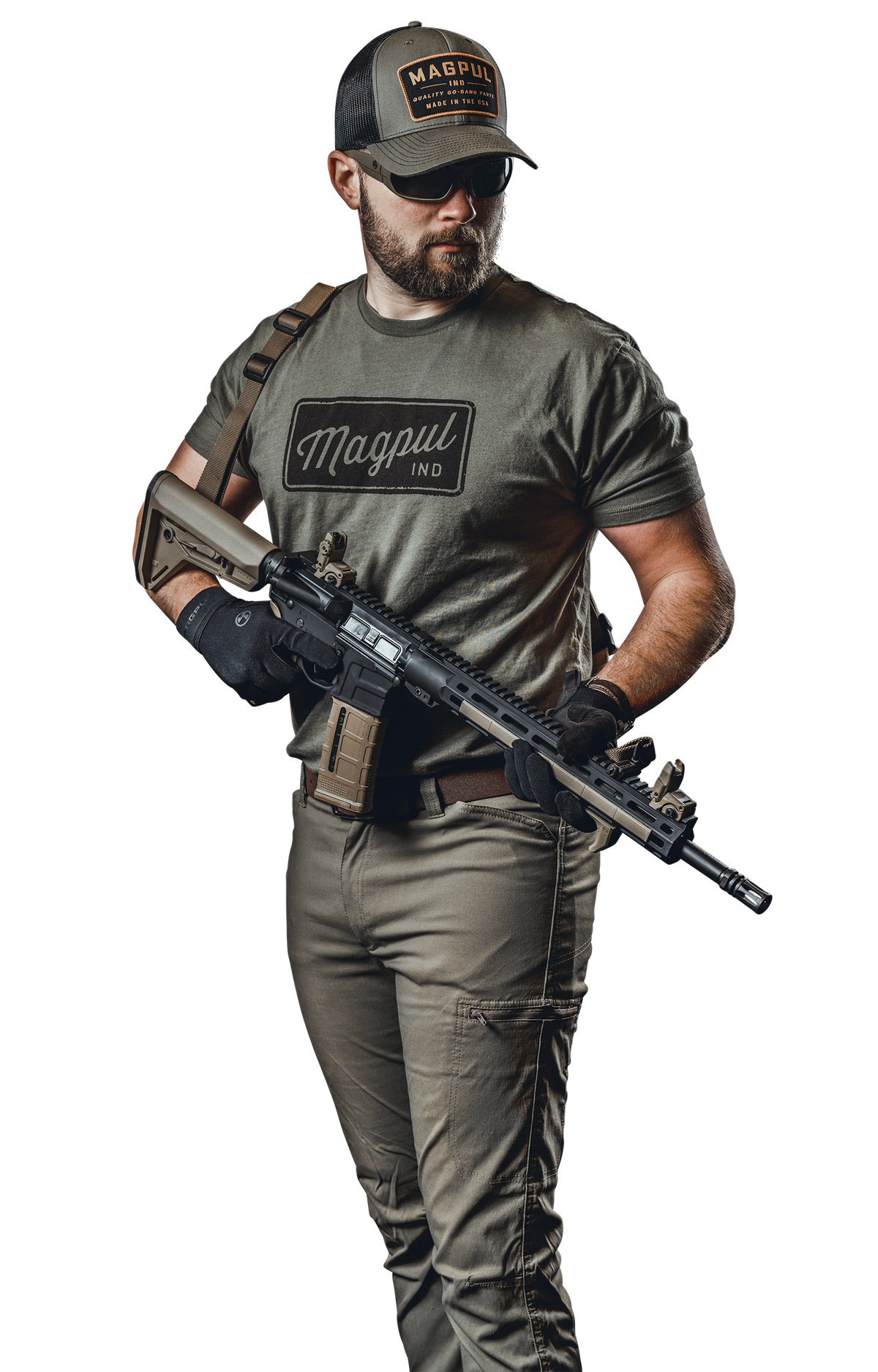Magpul Industries MOE SL Carbine Stock Mil-Spec Flat Dark Earth Synthetic for AR-15, M16, M4 — view 2