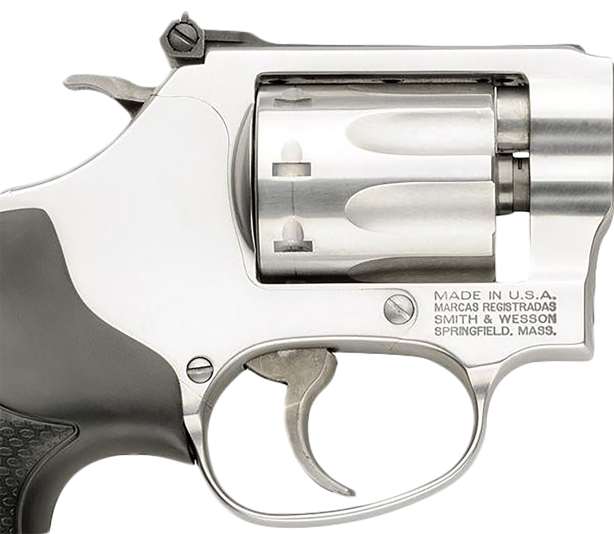 Smith & Wesson Model 63 22 LR 3" 8-Shot J-Frame Stainless DA/SA Revolver - CA Compliant — view 2