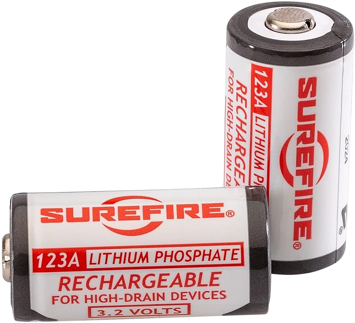 Surefire SFLFP123KIT AC/DC Wall Charger Kit with 2 LFP123 Batteries — view 2