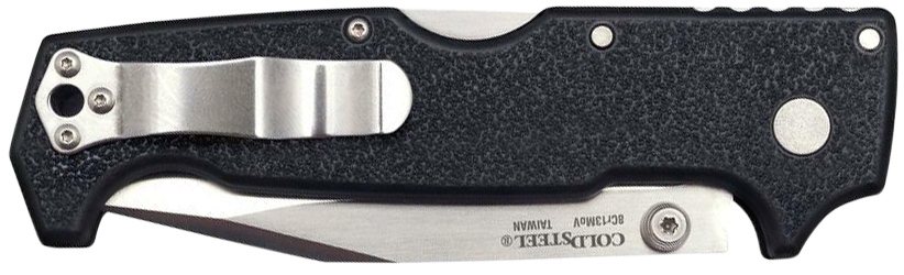 Cold Steel SR1 Lite 4" Clip Point Folding 8Cr13MoV Plain Edge Black Griv-Ex Handle — view 2