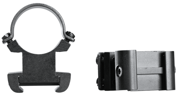 Weaver Mounts Sure Grip Windage Adjustable Scope Rings 1" Extra High Matte Black — view 2