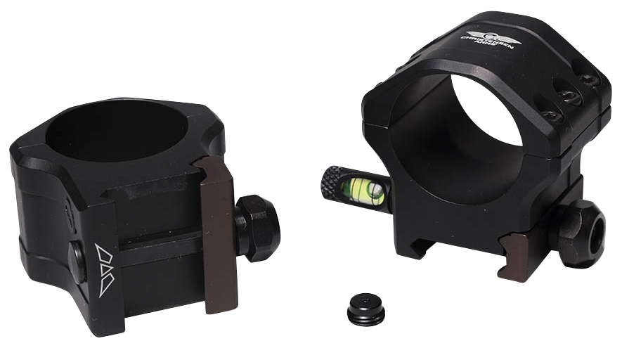 Christensen Arms Tactical PRSR-HD 30mm Medium Black Anodized Scope Rings — view 2
