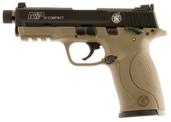 Smith & Wesson M&P 22 Compact 22 LR 3.60" 10+1 Semi-Auto Pistol - FDE Cerakote — view 2