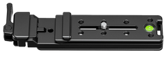 Leofoto USA NR-140D Nodal Slide Rail 6.69" Aluminum Arca/Picatinny Clamp - Black — view 2