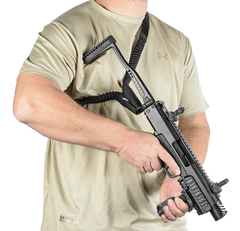 FAB Defense Bungee One Point Tactical Sling 23.60" Black Elastic — view 2