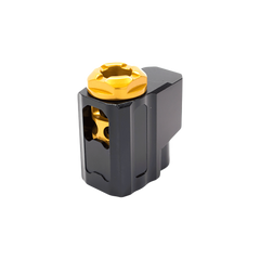 Tyrant CNC T-Comp Sig Sauer P365 9mm Luger Compensator - Black/Gold Aluminum — view 2
