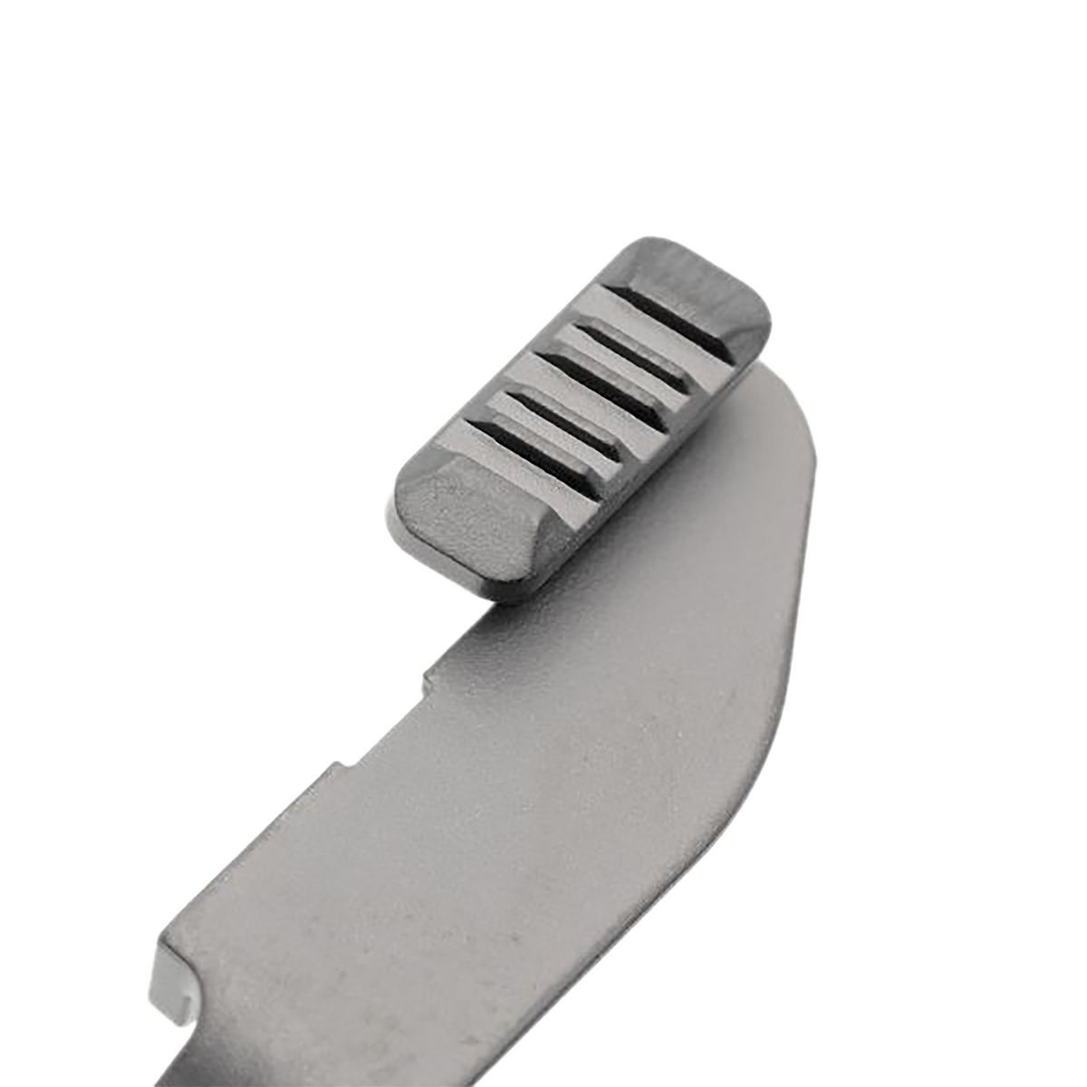 Tyrant CNC Extended Slide Release Springfield Hellcat Pro Matte Grey Steel — view 2