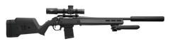 Magpul Industries Hunter American Stock Black Adjustable w/ Aluminum Chassis for Ruger American Short Action Right Hand - STANAG Mag Well — view 2