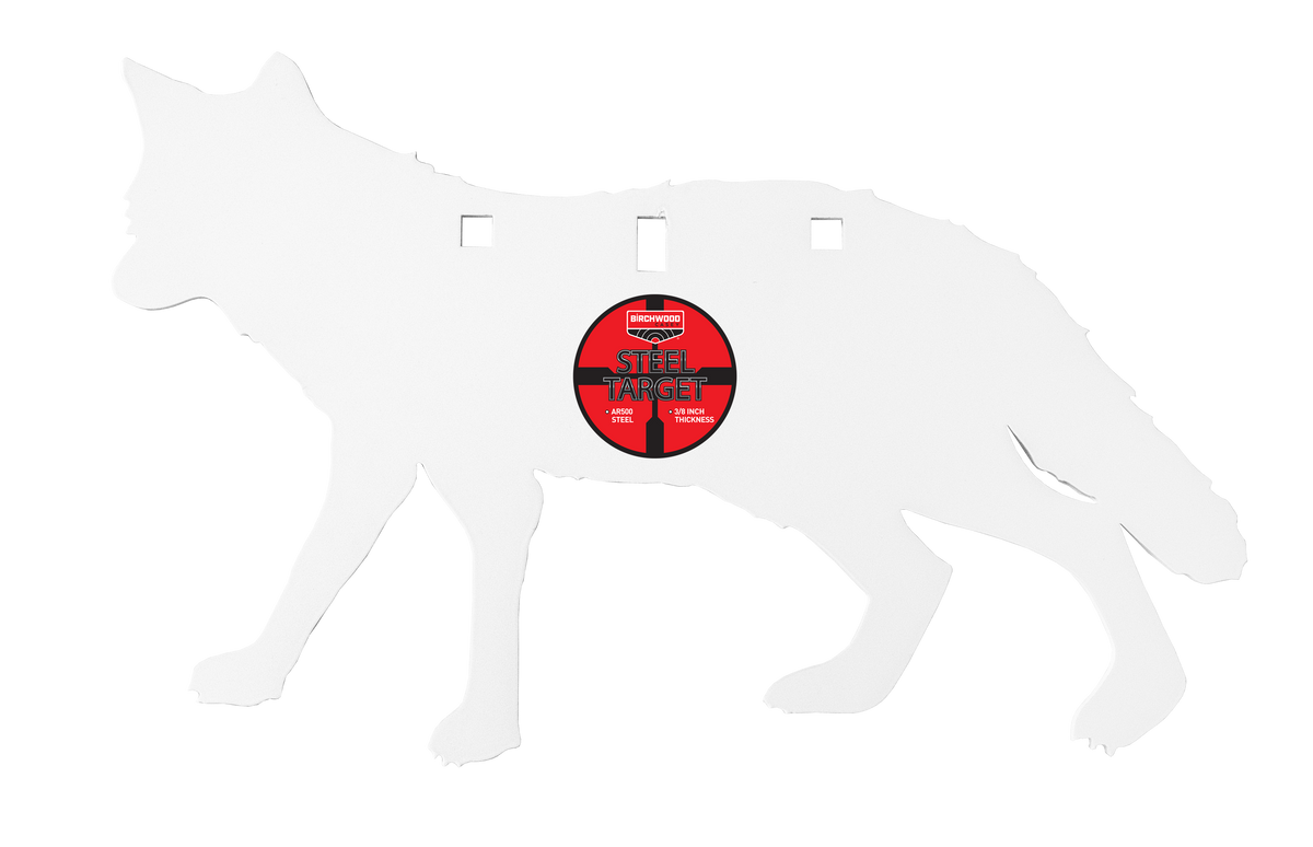 Birchwood Casey Centerfire Silhouette Coyote 3/8" AR500 Steel Target — view 2
