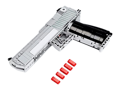 Pachmayr CBG-BB-4 Caliber Gourmet Building Blocks Hand Gun Toy 528-Piece Set — view 2