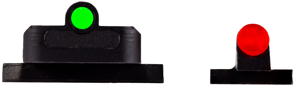HiViz SFHFD21 FastDot H3 Pistol Sight Set for Springfield Hellcat Pro - Red Fiber Optic Front / Green Tritium Rear — view 2