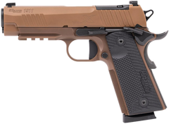 Sig Sauer 1911-XCarry 45 ACP 4.25" 8+1 SAO Semi-Auto Pistol - Coyote PVD Optic Ready — view 2