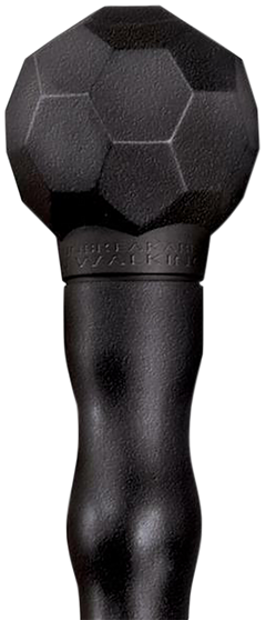 Cold Steel African Walking Stick Black Polypropylene 37" — view 2