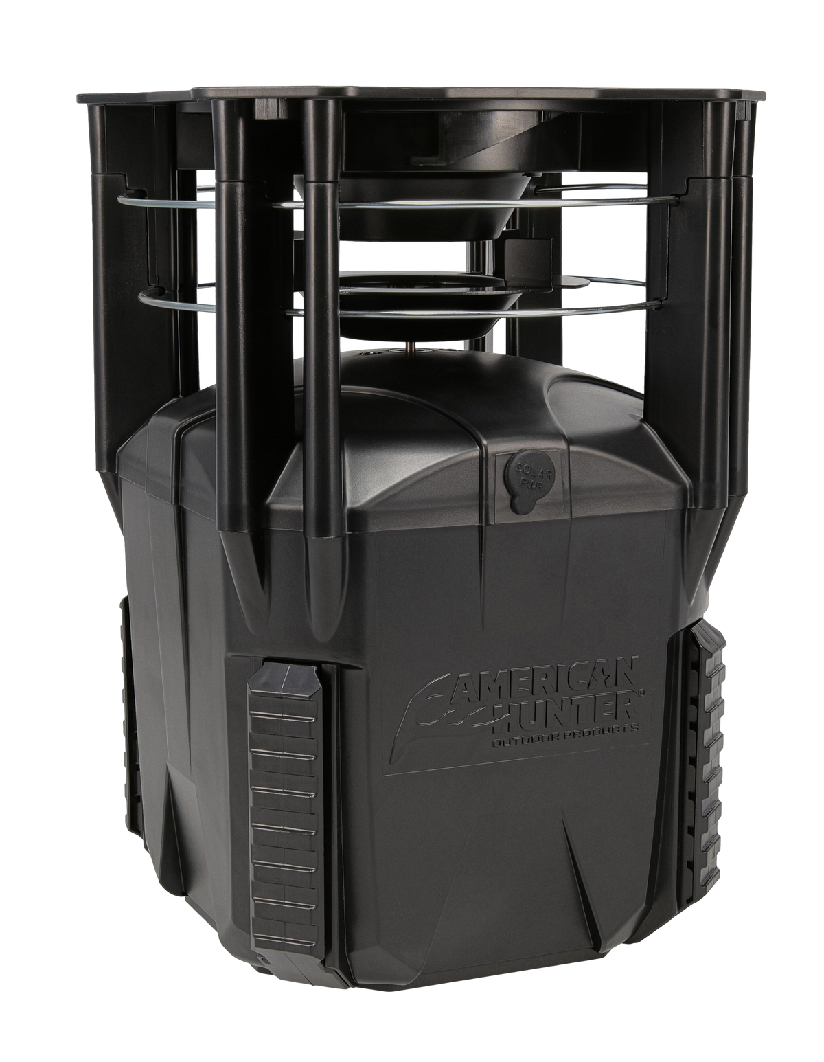 American Hunter XD-Pro 30-Gallon Game Feeder w/Nesting Hopper - Digital Timer 16 Programs — view 2