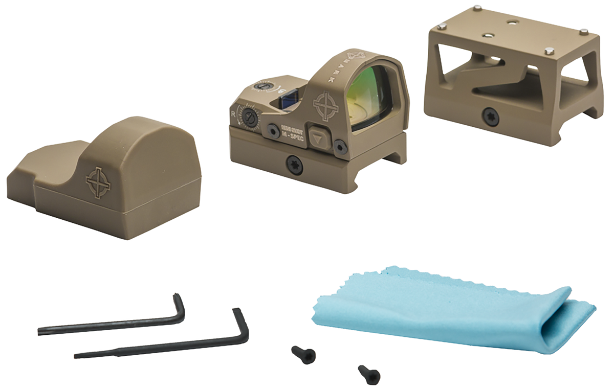 Sightmark Mini Shot M-Spec FMS 1x 21x15mm 3 MOA Red Dot Reflex Sight - Flat Dark Earth — view 2