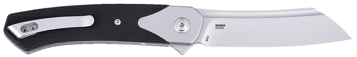 Columbia River CRKT 7135 Viento 3.23" D2 Bead Blasted Modified Sheepsfoot Folding Knife — view 2