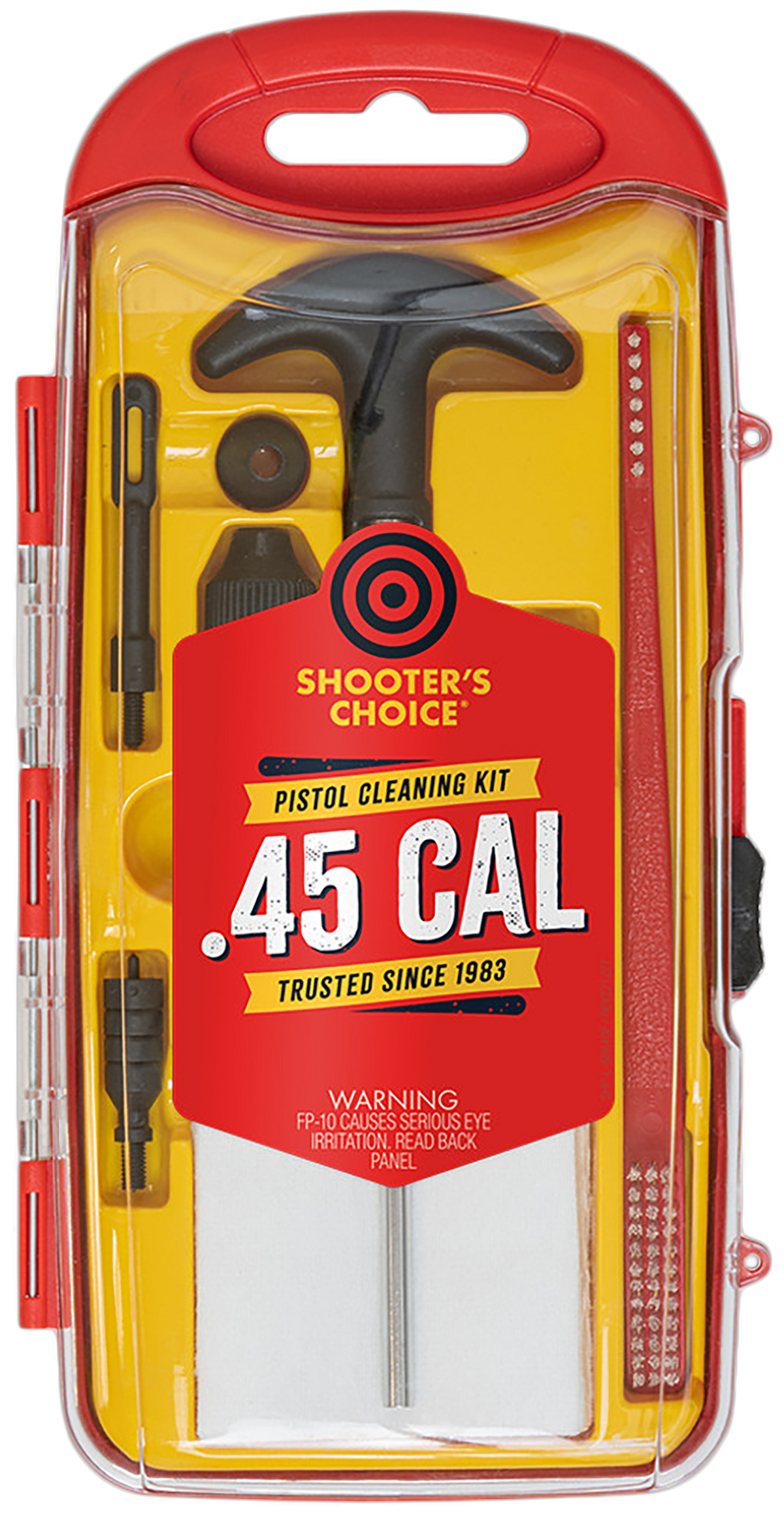 Shooters Choice Gun Rod Cleaning Kit .45 ACP Pistol - 9 Piece — view 2