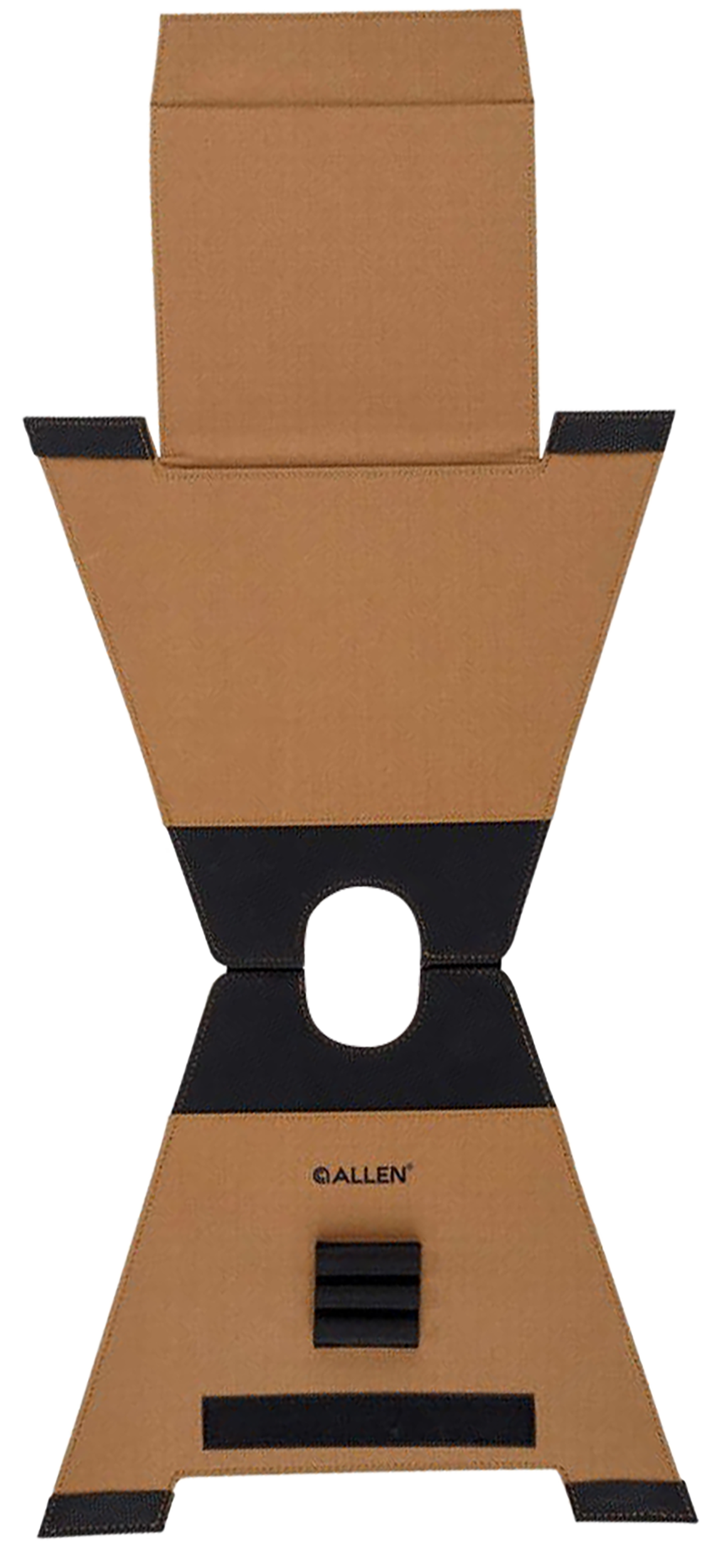 Allen X-Focus Folding Shooting Rest Coyote/Black Polyester — view 2