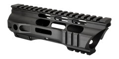 JE Machine Tech AR-15 7" Ultralightweight M-LOK Free Float Handguard - Narrow - Black — view 2