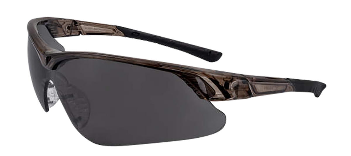 Radians DU-HF1 Half Frame Shooting Glasses Smoke Gray Lens — view 2