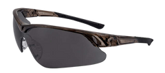 Radians DU-HF1 Half Frame Shooting Glasses Smoke Gray Lens — view 2