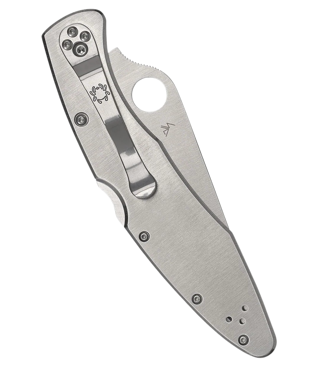 Spyderco Police C07P 4.13" VG-10 Spear Point Plain Edge Stainless Steel Folding Knife — view 2