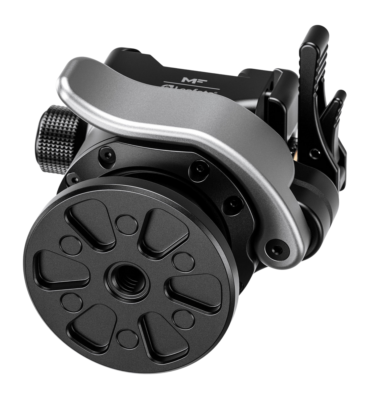 Leofoto USA Juggernaut Head 40mm Ball Hybrid Arca/Picatinny Rifle Head — view 2