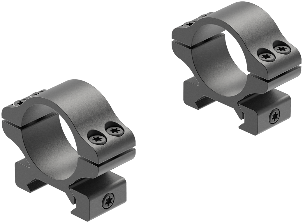 Leupold Rifleman Gen 2 1\" Low Matte Black Aluminum Scope Rings — view 2