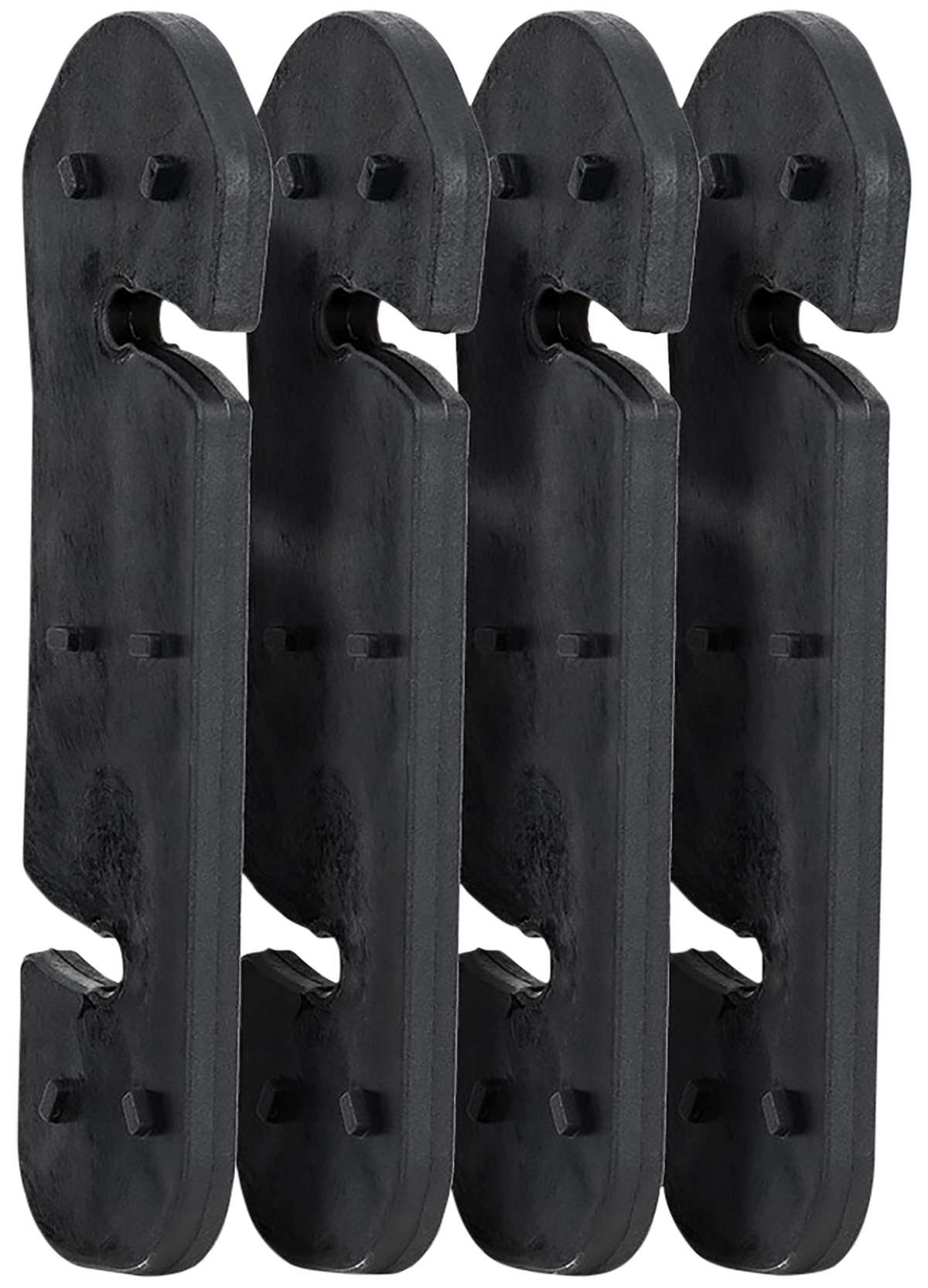MDT Buttstock Spacer Kit Black 1/4" LOP 4 Pack — view 2