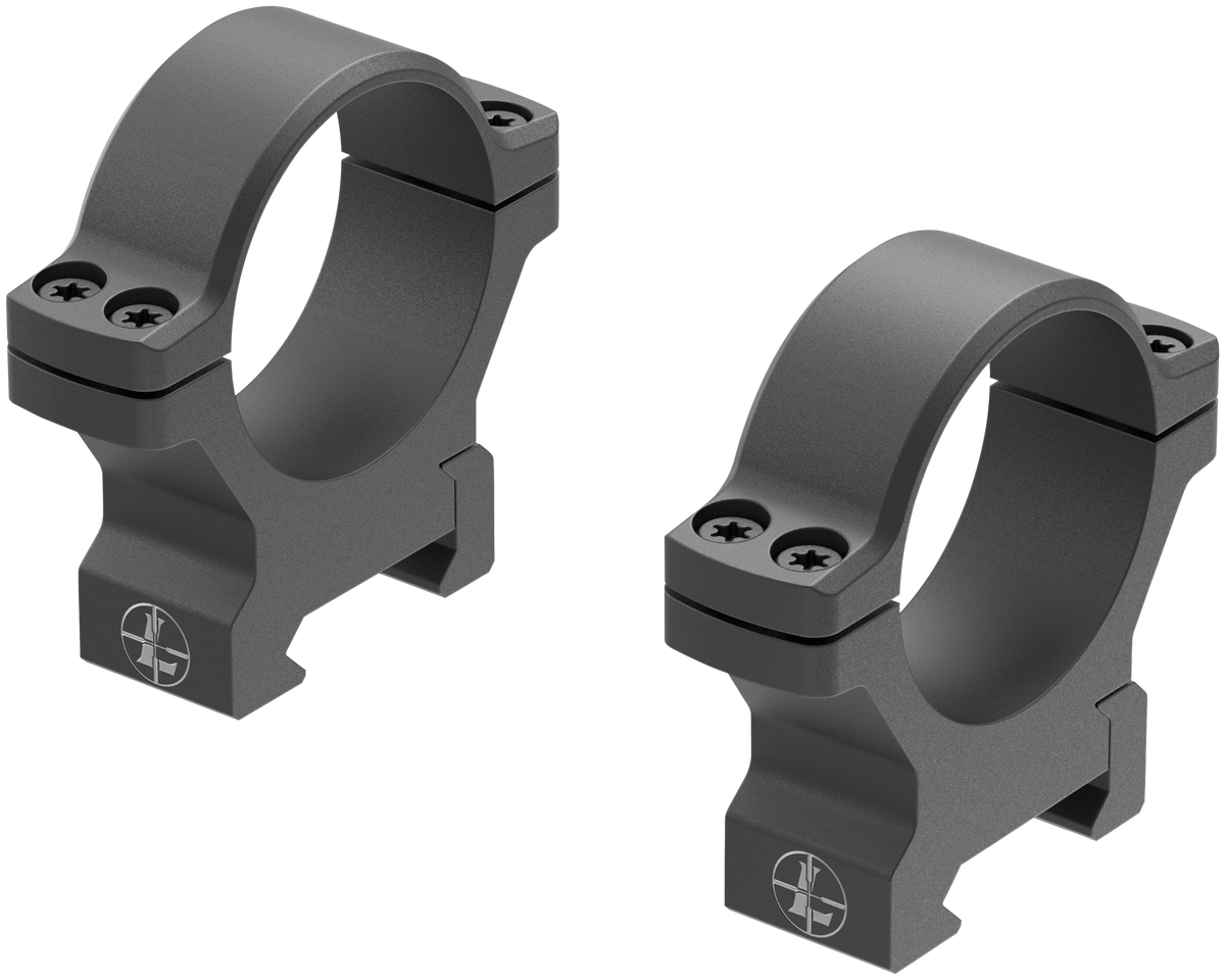 Leupold BackCountry Cross-Slot 34mm High Matte Black Scope Rings — view 2