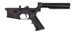 Andro Corp Industries ACI-15 Partial M4 7075 Aluminum Black Anodized Lower Receiver — view 2