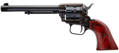 Heritage Mfg Rough Rider 22 LR/22 WMR 9-Shot 6.5" SAO Revolver - Black/Cocobolo — view 2
