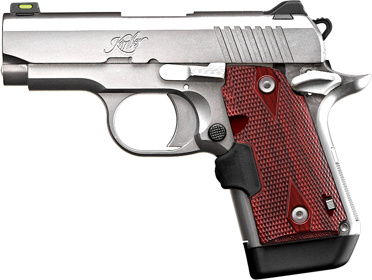 Kimber Micro 9 9mm Luger 3.15" 7+1 Semi-Auto Pistol - Stainless w/ Crimson Trace Laser — view 2