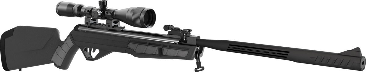 Crosman Mag-Fire Ultra .177 Cal 12-Shot Nitro Piston Break Barrel Air Rifle 3-9x40mm AO Scope — view 2