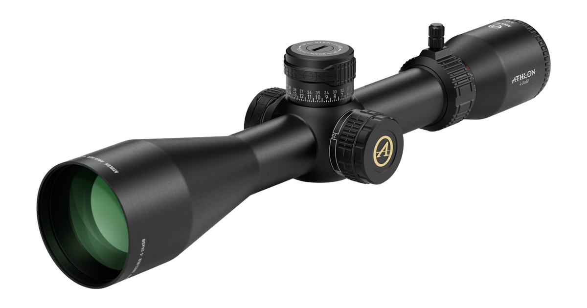 Athlon Ares HLR 4-24x50 30mm Tube SFP Illuminated AHMC1 Fiber Dot MOA Riflescope — view 2