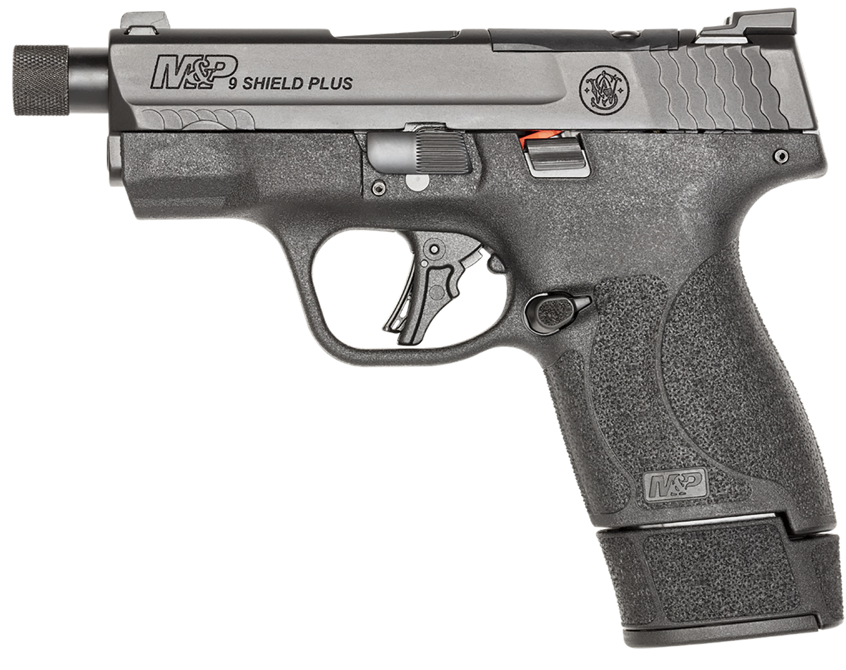 Smith & Wesson M&P9 Shield Plus 9mm 3.7" 10+1/13+1/15+1 Optic-Ready Pistol — view 2