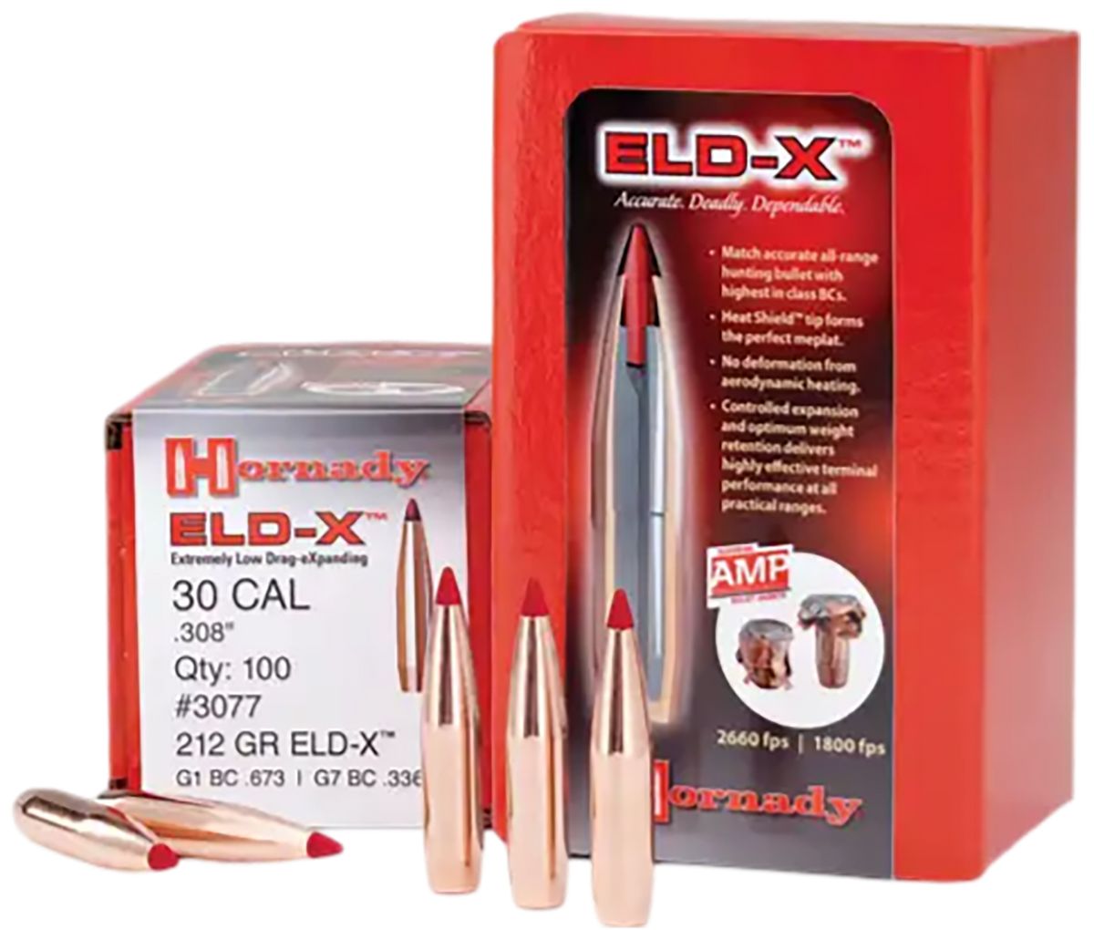 Hornady ELD-X 7mm .284 175 gr Reloading Bullets - 100/Box — view 2
